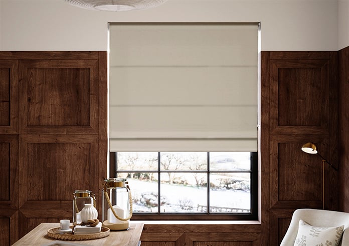 Astoria, Bare Linen - Twist&Fit Roman Blind - Image 3